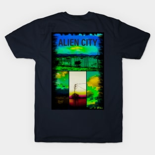 Alien City Desert View T-Shirt